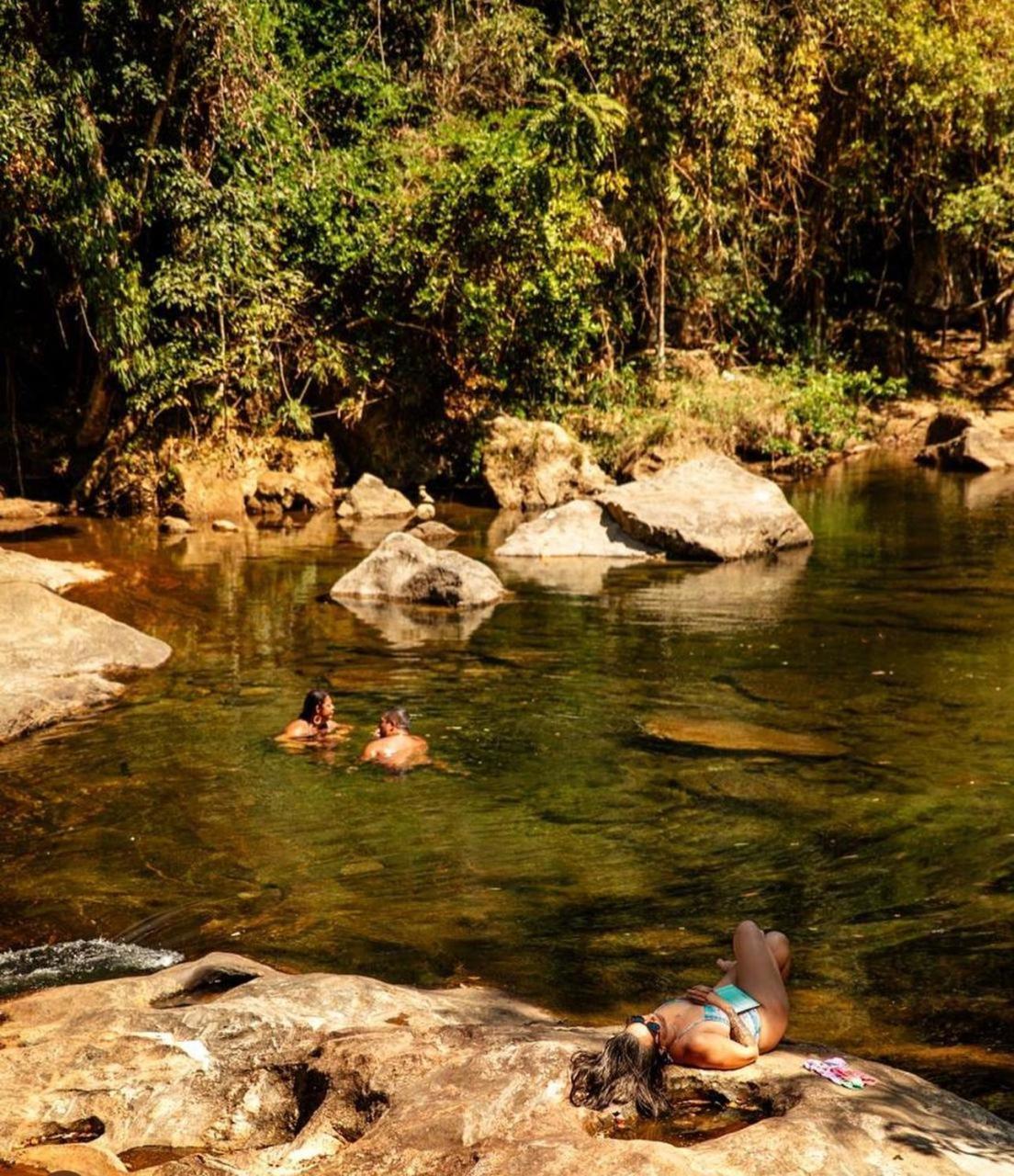 Sitio Flor Das Aguas Lumiar Bagian luar foto