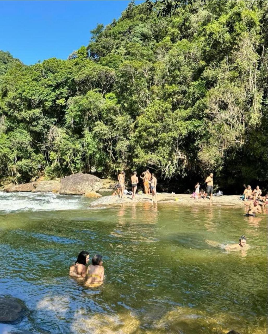 Sitio Flor Das Aguas Lumiar Bagian luar foto